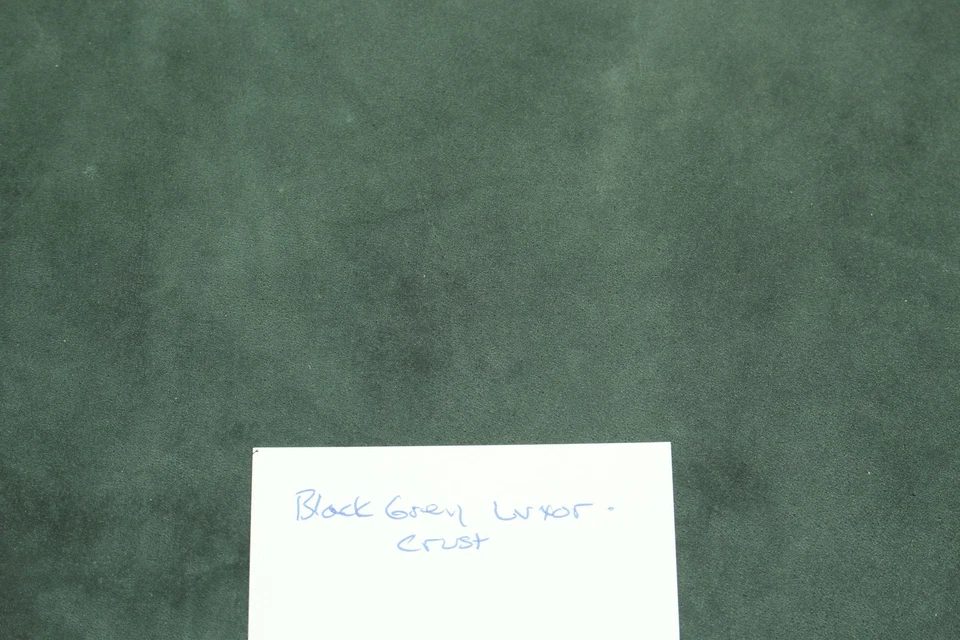 NEW Just in! BLACK CRUST LEATHER (no finish) 15" x 15" ZE 2 - Image 3 of 4