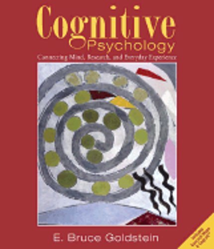 Connecting Mind, Research and Everyday Experience by E. Bruce Goldstein: New - Picture 1 of 1