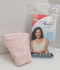 New Playtex 18 Hour Ultimate Shoulder Comfort Wireless Bra 4693 40D Pretty Blush
