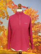 Craghoppers pink quarter zip Fleece Sweatshirt. UK women's size 14