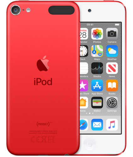 Dernier lecteur MP4 rouge Apple iPod Touch 7e génération 256 Go (produit) - GARANTIE - Photo 1 sur 11