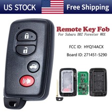 2013 2014 2015 For Subaru Brz Forester Wrx Remote Key Fob Hyq14acx 271451-5290 2013 2014 2015 For Subaru Brz Forester Wrx Remote Key Fob Hyq14acx 271451-5290