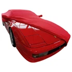 Indoor car cover fits Ferrari Testarossa bespoke Maranello Red cover With mir...