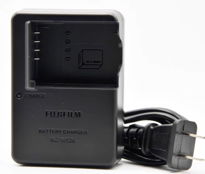 FujiFilm BC-W126 Charger For NP-W126 Battery XT3 XT10 HS50