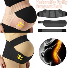 3 in 1 Maternity Belly Belt for Pregnant Women Adjustable Band Support Pelvic