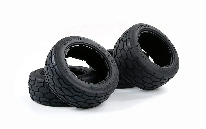 Autobahn Vorderseite Rückseite Reifen Haut 4pc für 1/5 Hpi Baja 5b 5t 5sc - Bild 3 von 4