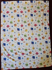 Pinkfong Baby Shark Toddler Crib Sheet 58" x 43" Nickelodeon Kids Bedding Sheet