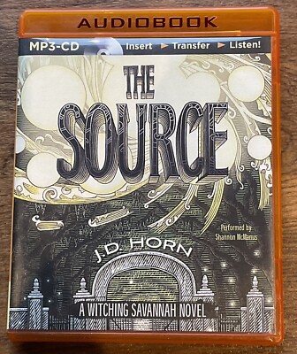The Source by J.D. Horn (English) MP3 CD Book - A Witching Savannah Novel -VGC