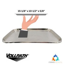 Vollrath 80150 Oblong Serving / Display Trays 15-1/8" x 10-1/2" x 5/8"