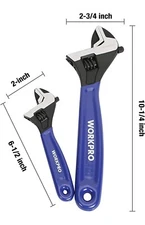 Work Pro Adjustable Wrench Set