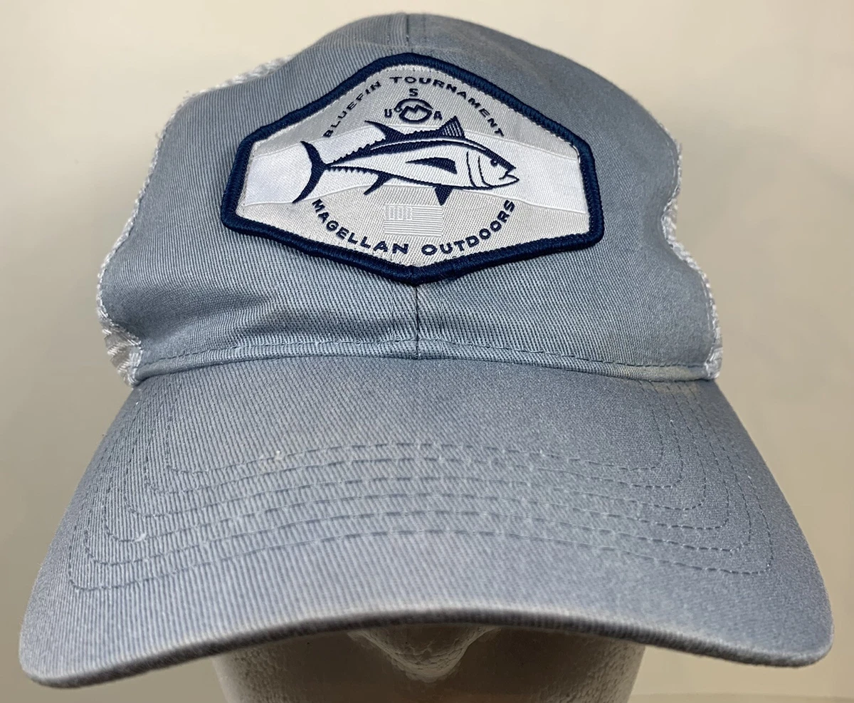 MAGELLAN Outdoors Hat Fishing Hike Trail Boat Ski Cap Bluefin Fish Marlin