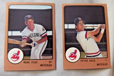 1988 ProCards Waterloo Indians Baseball Card Pick one