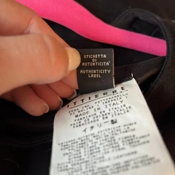 Mini abito nero Versus Versace IT taglia 42