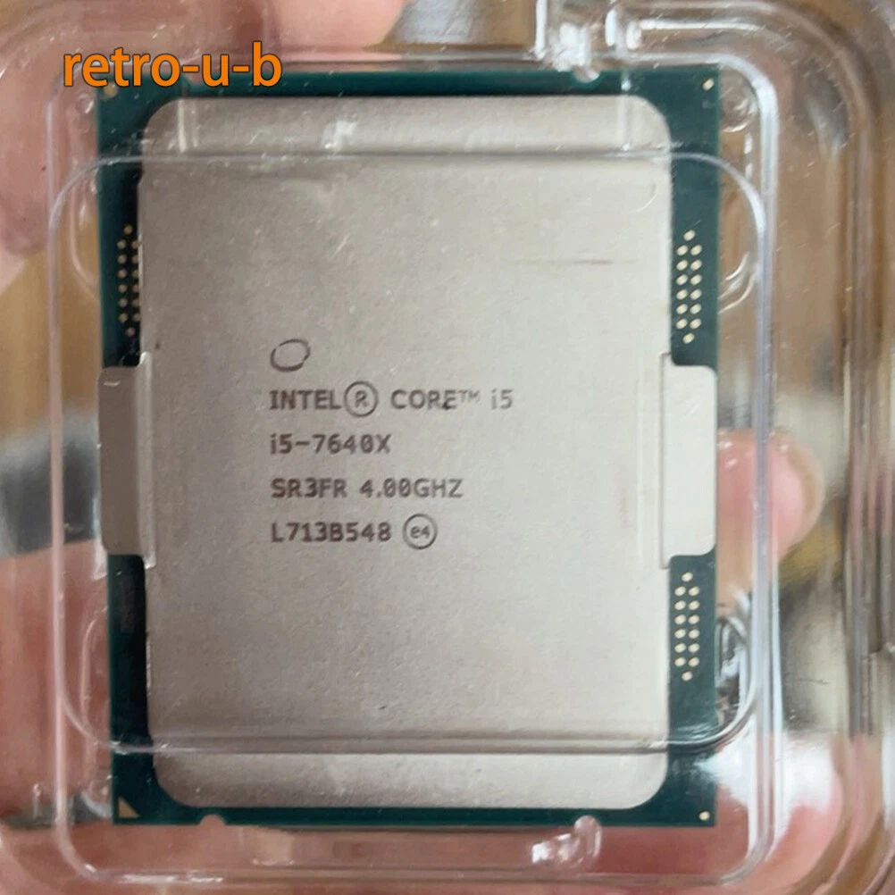 More than 3.5 GHz Intel Core i5-7640X Processor Model Computer