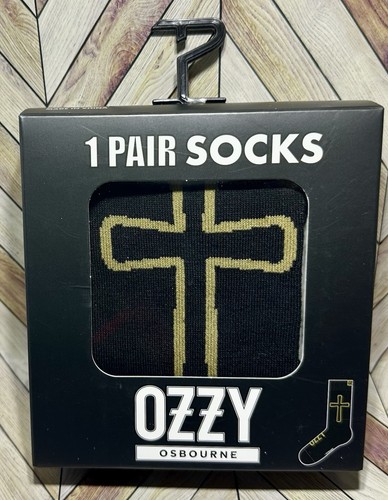 Ozzy Osbourne Socken ein Paar Herrengröße 7-12 Heavy Metal neu im Karton