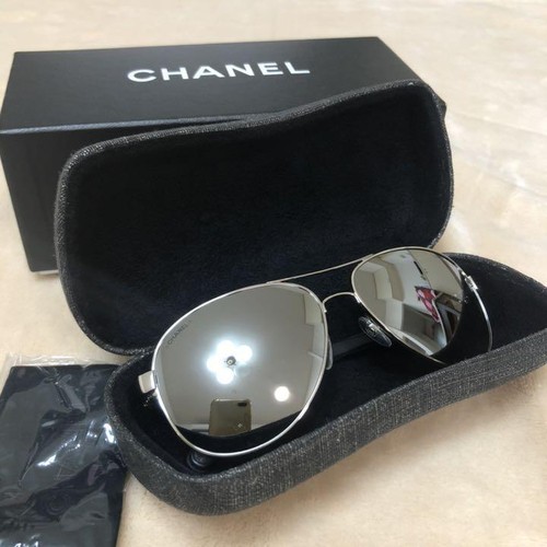 Auth CHANEL Metal Teardrop Denim 