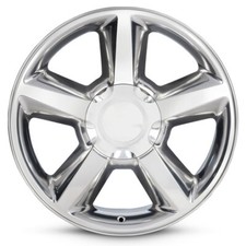 New Wheel For 1999-2018 Chevy Silverado 1500 20 Inch 20x8.5 Polish Alloy Rim