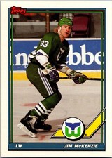 1991-92 Topps - #24 Jim McKenzie (RC)