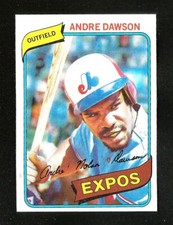 1980 Topps BASEBALL #235 ANDRE DAWSON NRMINT+ HOF MONTREAL EXPOS (SB5)