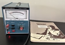 HealthKit IM-5238 AC Voltmeter With Manual. Powers On