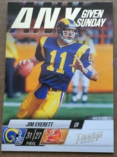 2022 Panini Prestige #20 Jim Everett Any Given Sunday Los Angeles Rams 