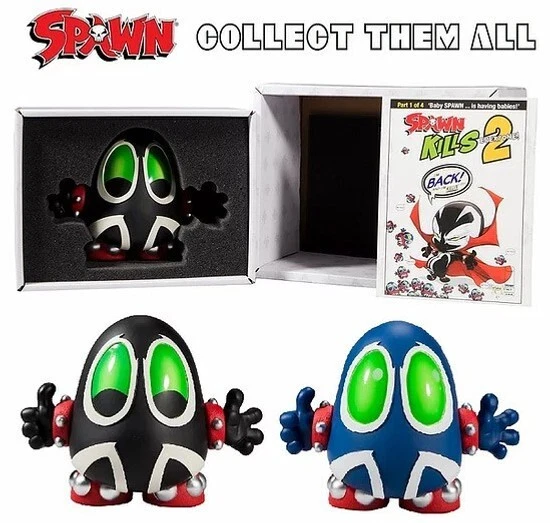 McFarlane SPAWN #300 Blue Turd Baby BumBunz NYCC 2019 Mata Todo Mundo - Imagem 2 de 4