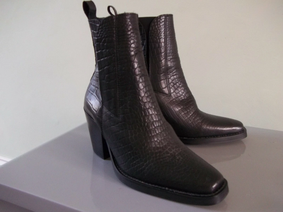 Topshop cheap croc boots