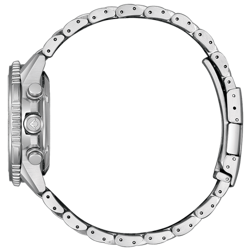 CITIZEN PROMASTER SKY CA4660-61A Chronograph Eco-Drive Watch Silver Dial 40mm - Picture 3 of 9