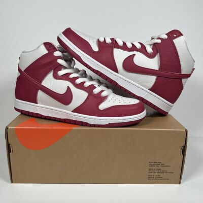 Nike SB Dunk High Pro ISO Sweet Beet - Men's Size 11.5