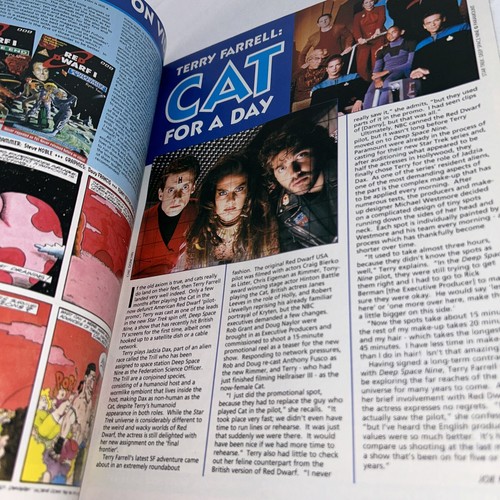 Red Dwarf Smegazine Magazine Volume 2 No. 6 October 1993 with Stickers - Bild 8 von 10