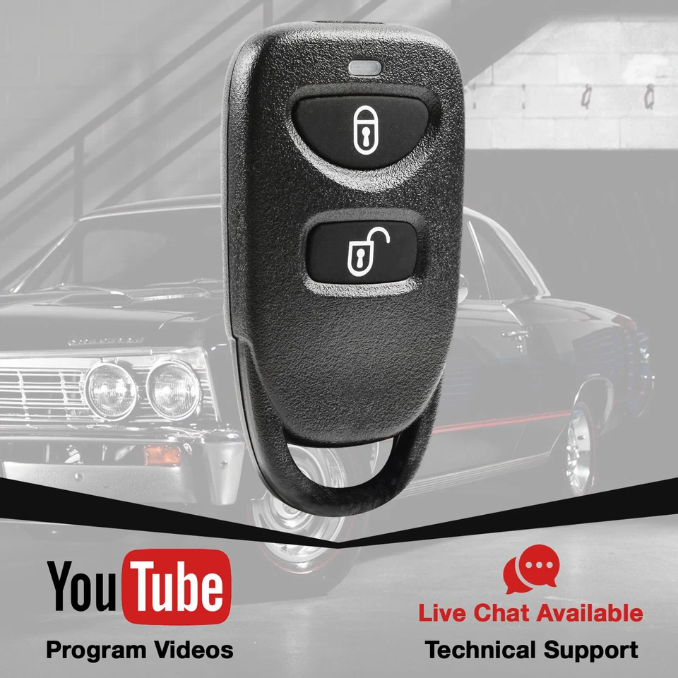 2 Remote Fob for 06 07 08 09 2010 2011 2012 2013 2014 Kia Sportage (PINHA-T036) Foto 3 de 4