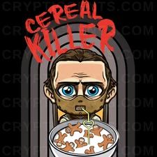 Cereal Killer Breakfast Shirt Funny Silence Of The Lambs Halloween Costume Tee
