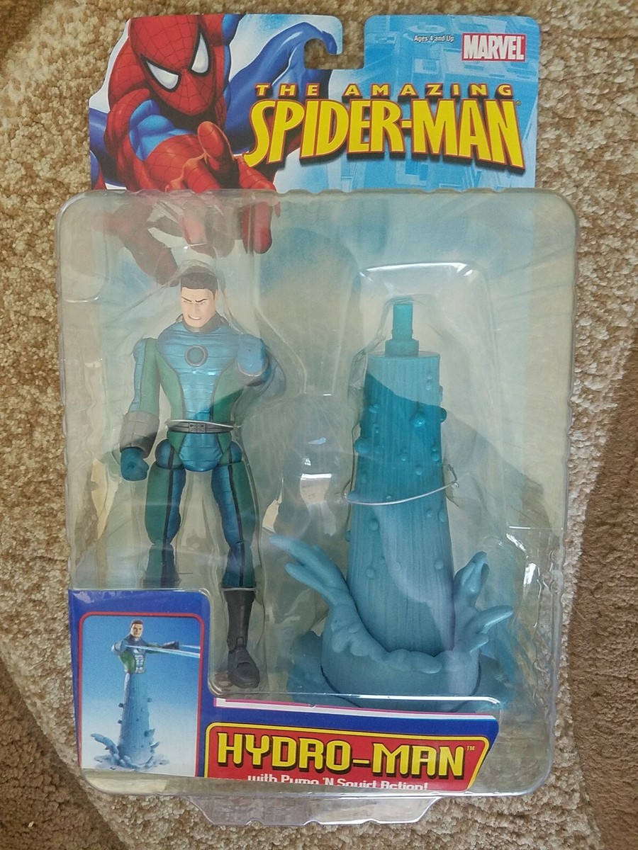 最終値下げ MARVEL HYDRO-MAN フィギュア ハイドロマン マーベル NEW MARVEL THE AMAZING SPIDER-MAN HYDRO MAN WATER ACTION