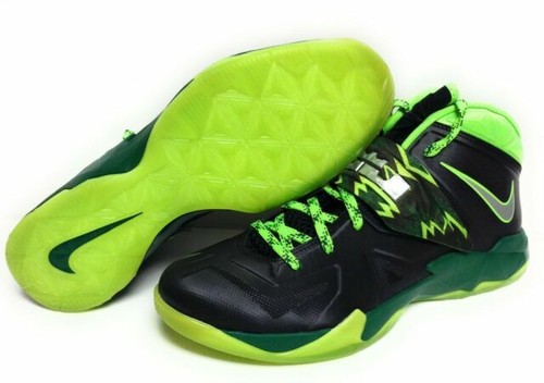 lebron soldier 7 neon green