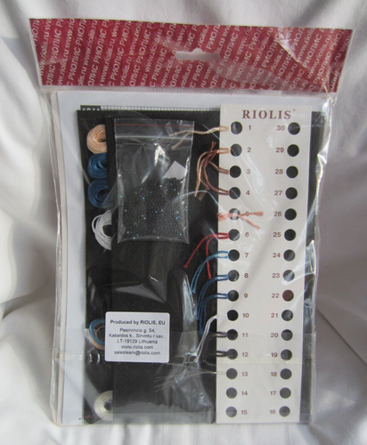 Riolis Kit Punto Croce Coppia Danzante #1244 Finito Misura 9,75" x 15,75" - Foto 2 di 5