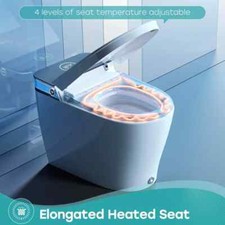 Smart Bidet Combo Toilet with Mood Light 12 Inch Rough In Built-in Water Tank