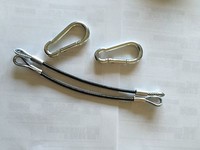 Bowflex 9 Inch Cables Xtreme, 2 ,xtreme''2 Se Leg/lat Extenders - Free Ship Bowflex 9 Inch Cables Xtreme, 2 ,xtreme''2 Se Leg/lat Extenders - Free Ship