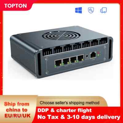 12th Gen Alder Laker Soft Router Core i7 i5 i3 Pentium 8505 4x Intel i226 2.5G