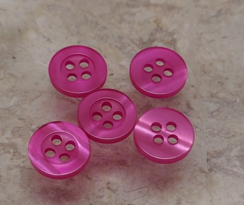 BUTTONS~100 New~FLAT BOTTOM~RESIN~WOOD~TINY~REALISTIC~scrapbooking~Junk Journal~ - Picture 18 of 24