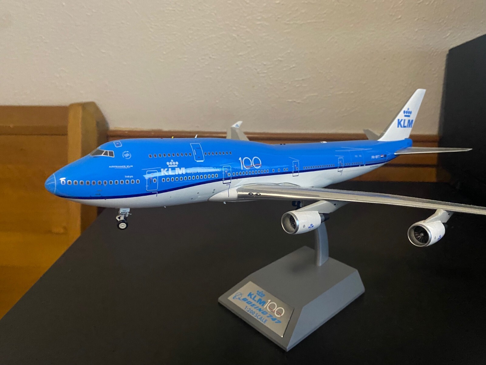 Inflight　1/200　KLMオランダ航空　B747-400