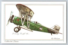 Aviation Collectors Series Boeing Model 95 Artist Roy Anderson 1973 Postcard art