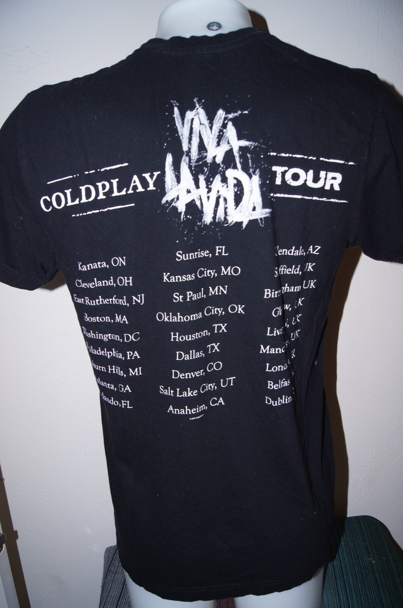 COLDPLAY Viva La Vida 2008 TOUR Concert Band Muse Chris Martin L T