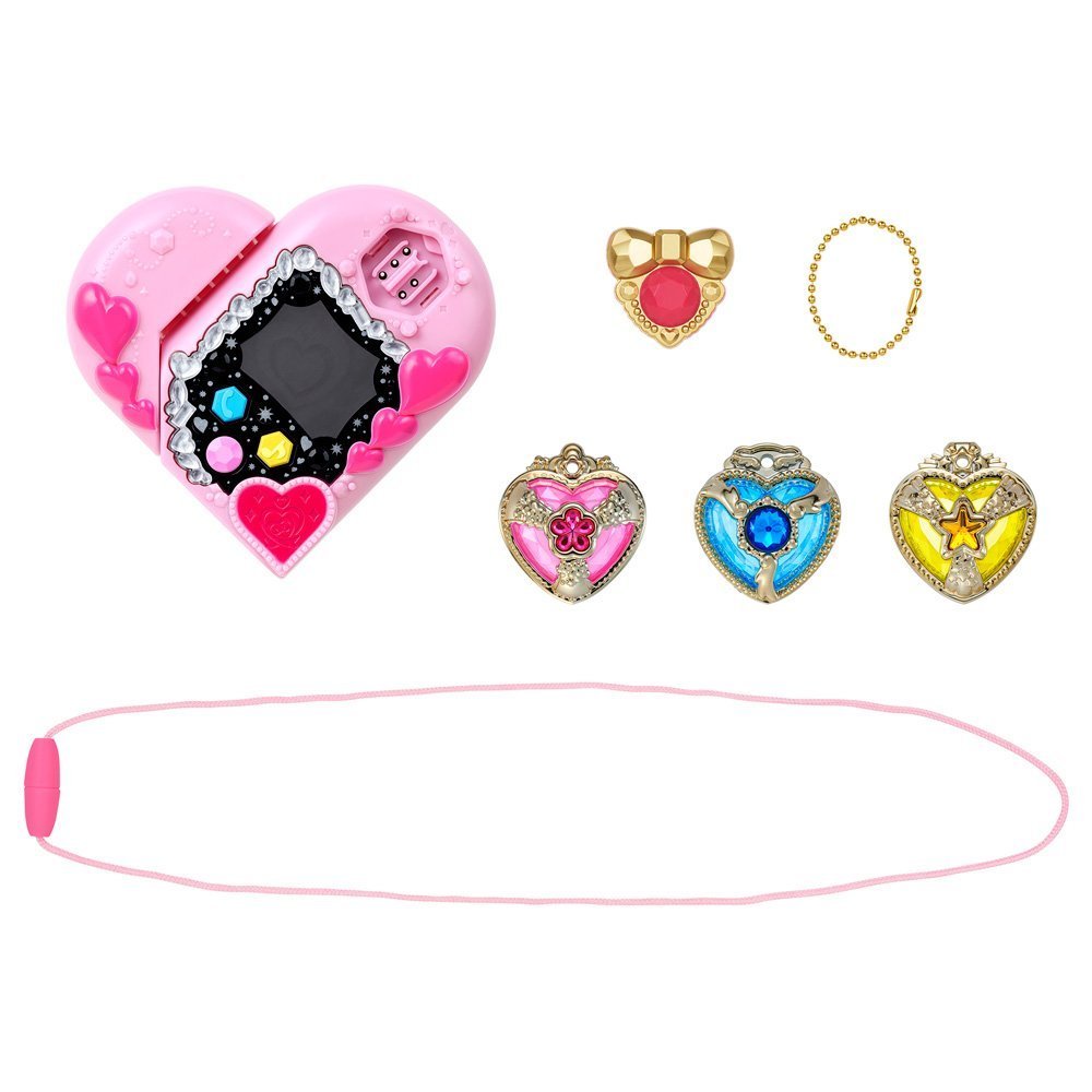 NEW Bandai HUG! Hair Pretty Cure Makeover Touch Phone Pre Heart DX