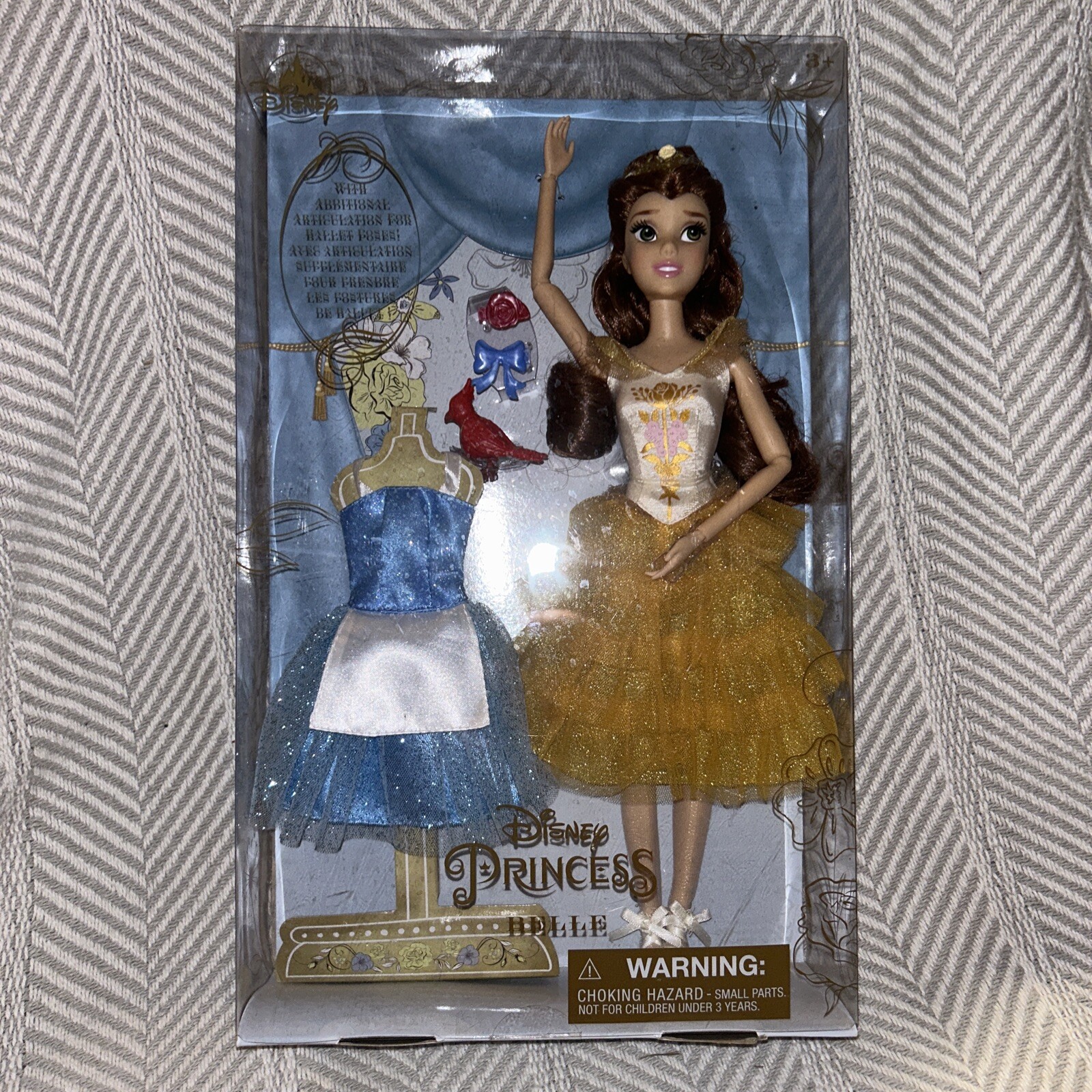 Disney Store Princesa Bella Ballet Muñeca Bella La Bella y la Bestia Nueva