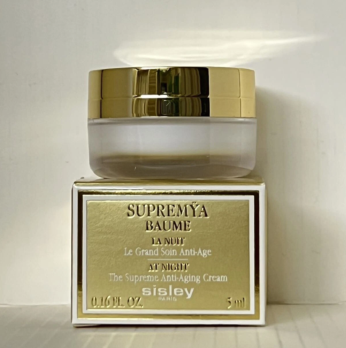 Sisley Supremya Baume La Nuit The Supreme Anti-Aging Cream 0.16oz / 5ml New
Opens in a new window or