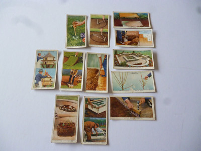 wills cigarette cards garden hints Job Lot WD & HO Wills Cigarette Cards Garden Hints, Household Hints, Loose  Cards
