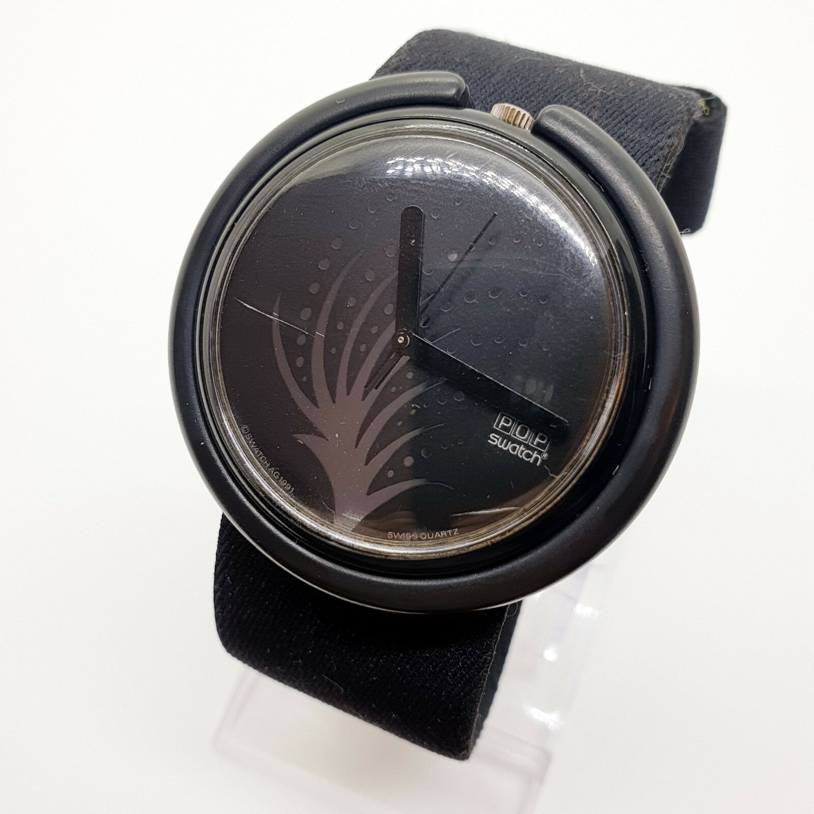 Quartz Made Watch Pop 1991 Rare Swiss Vintage Retro Swatch Made Swiss Watch 90s, - vintagewatches.pk