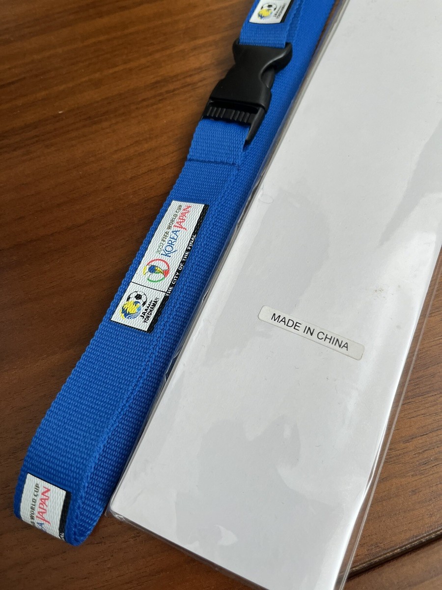 2002 FIFA World Cup Korea Japan Phone/ID Lanyard Souvenir At Final