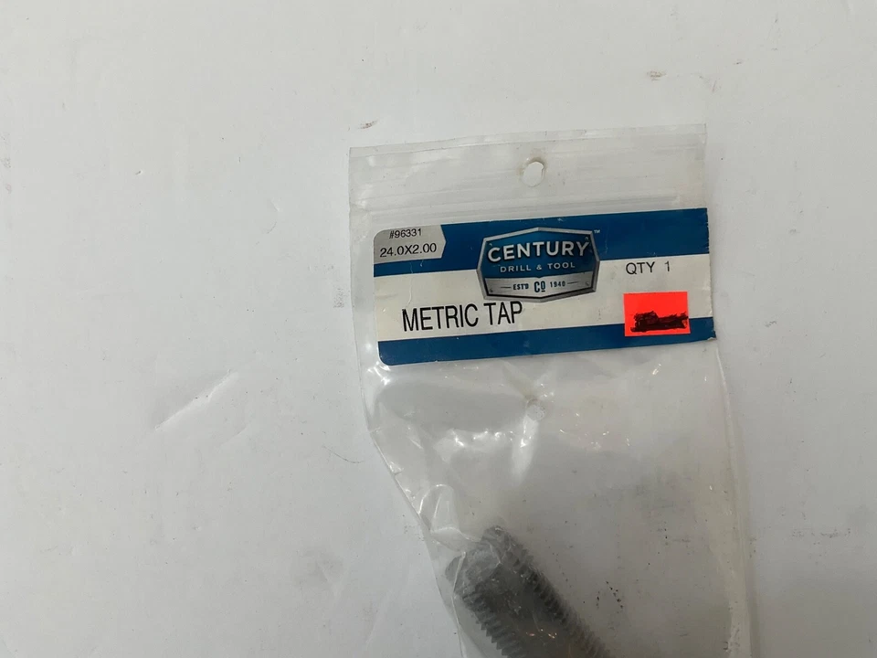 New Century Drill & Tool Co. metric tap 24.0 x 2.00 #96331 made in Japan - Image 2 of 3