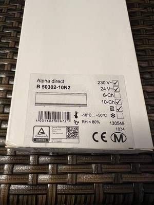 Möhlenhoff Alpha-Basis direct 10 Kanal, B 50302-10N2 24V/230V- 10 Zonen: